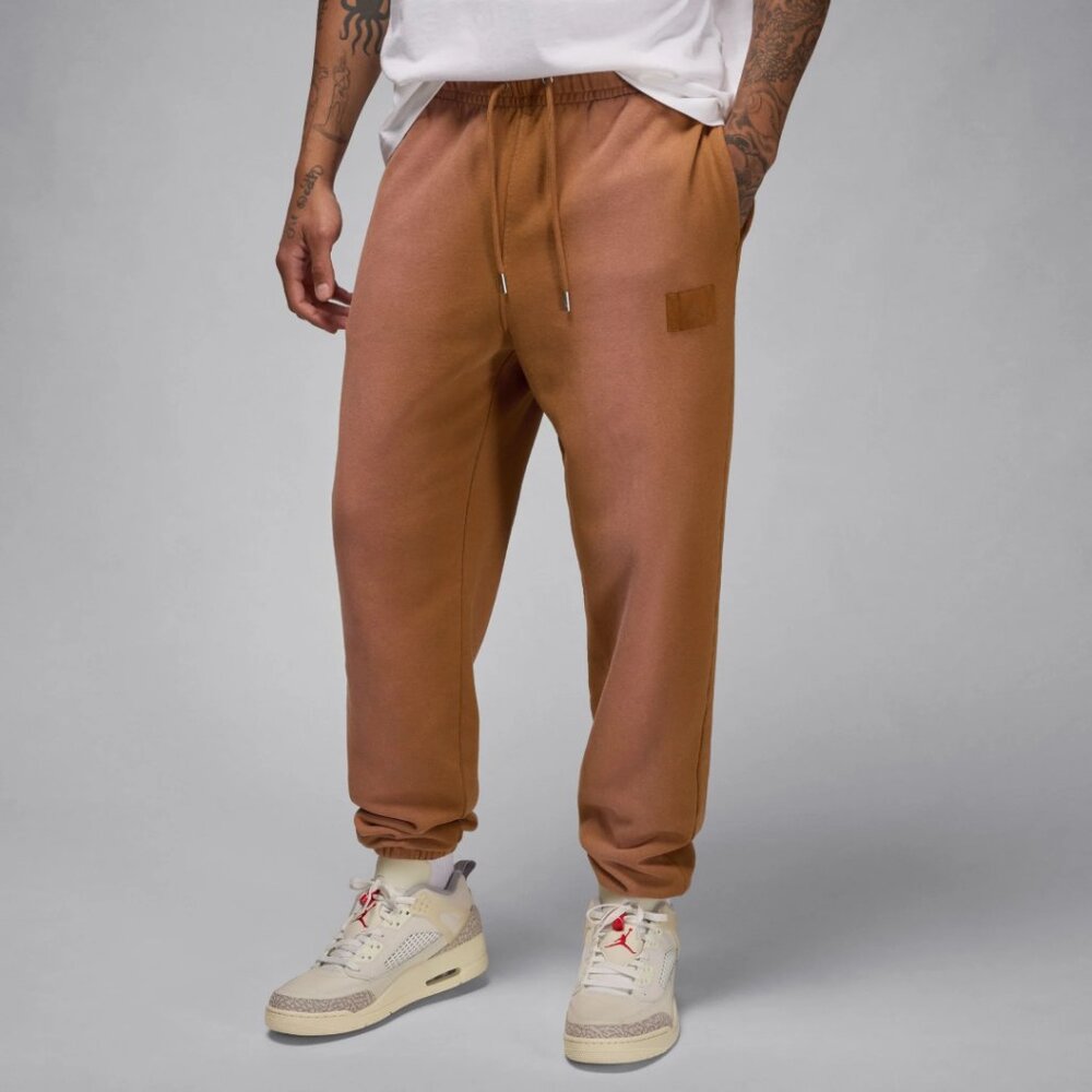 Jordan Flight Fleece Faded Joggers Desert Bronze Cozy Streetwear Utility